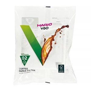 Filtry papierowe Hario 100 sztuk - do dripa V60-02
