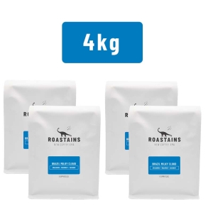 Zestaw 4kg kawy w promocyjnej cenie Brazylia Milky Cloud - do ekspresów domowych i biur