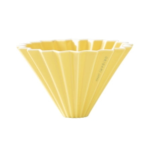 Origami - Dripper M żółty