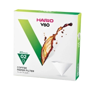 Filtry papierowe Hario 40 sztuk - do dripa V60-02 