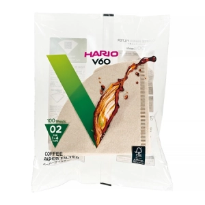 Filtry papierowe Misarashi Hario 100 sztuk - do dripa V60-02