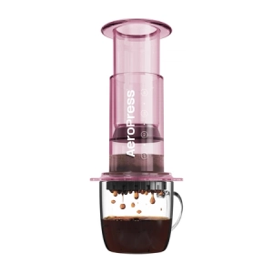 AeroPress Clear Pink - różowy zaparzacz do kawy