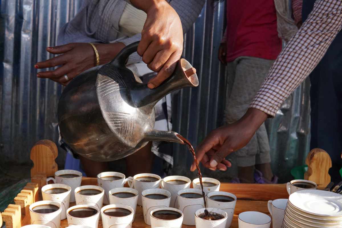 produkty - opakowanie etiopii etiopia arabika ziarnista i do espresso i do kubka, niezwykle ceniona single 