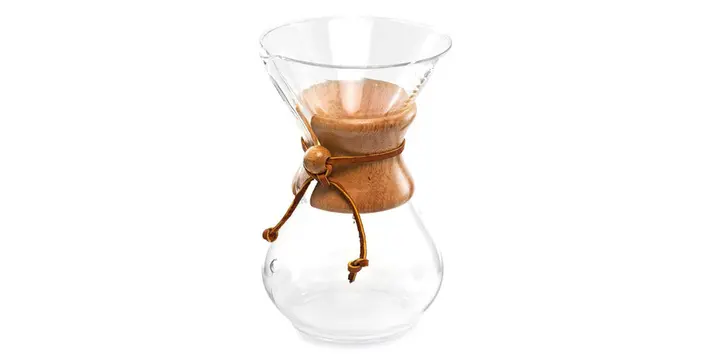 Parzenie kawy w Chemex